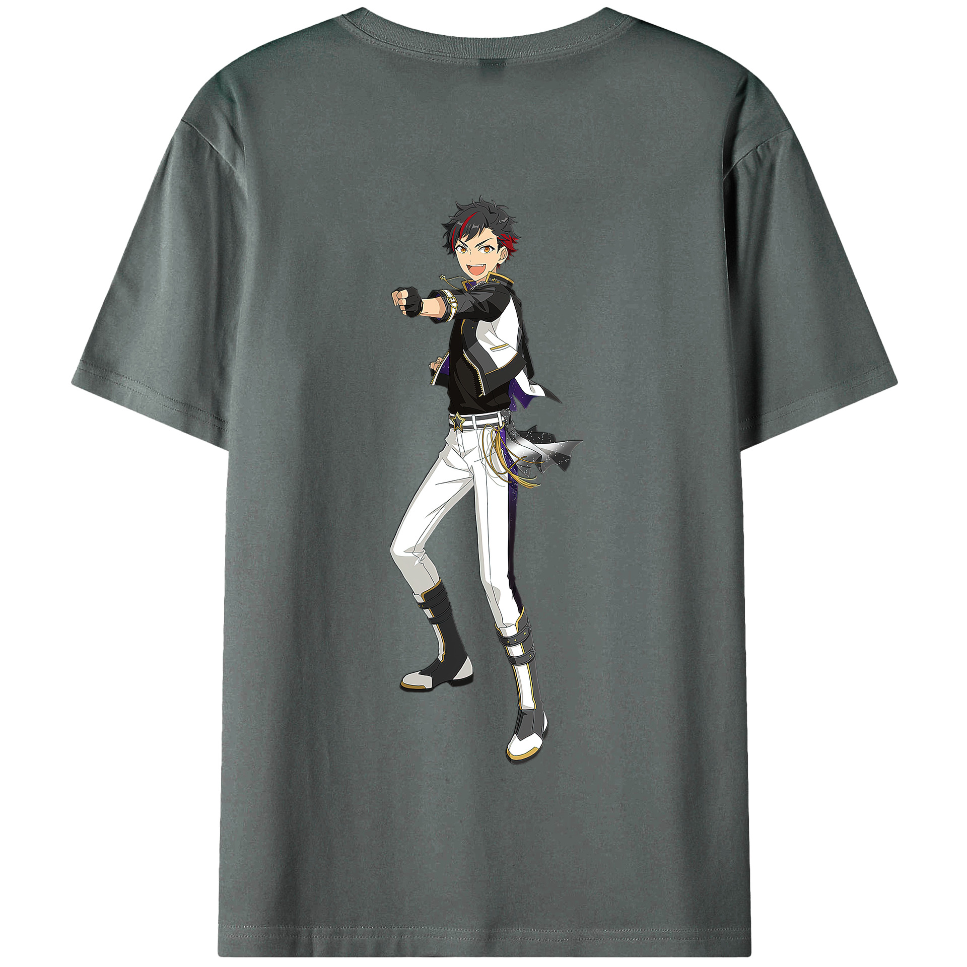 （画像用） あんさんぶるスターズ! Ensemble Stars 綿100％半袖Tシャツ（背面プリント）